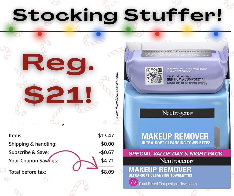 Neutrogena Makeup Remover Cleansing Face Wipes
