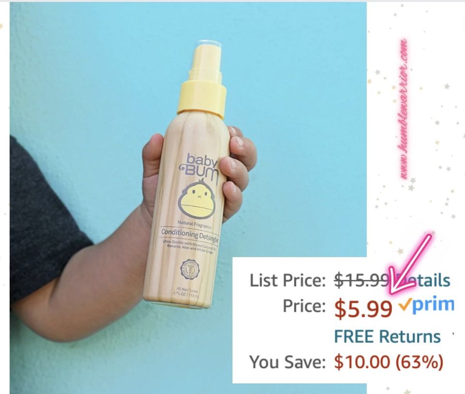 Baby Bum Conditioning Detangler Spray