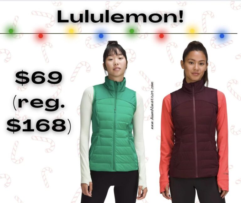 Lululemon Down for It All Vest