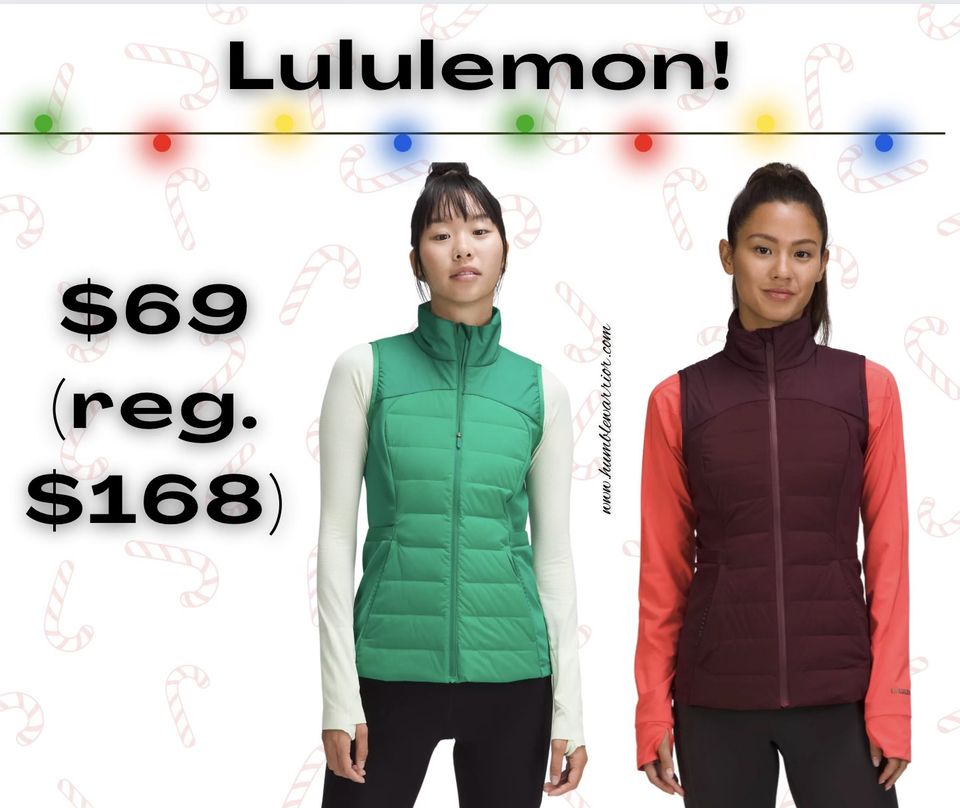 Lululemon Down for It All Vest