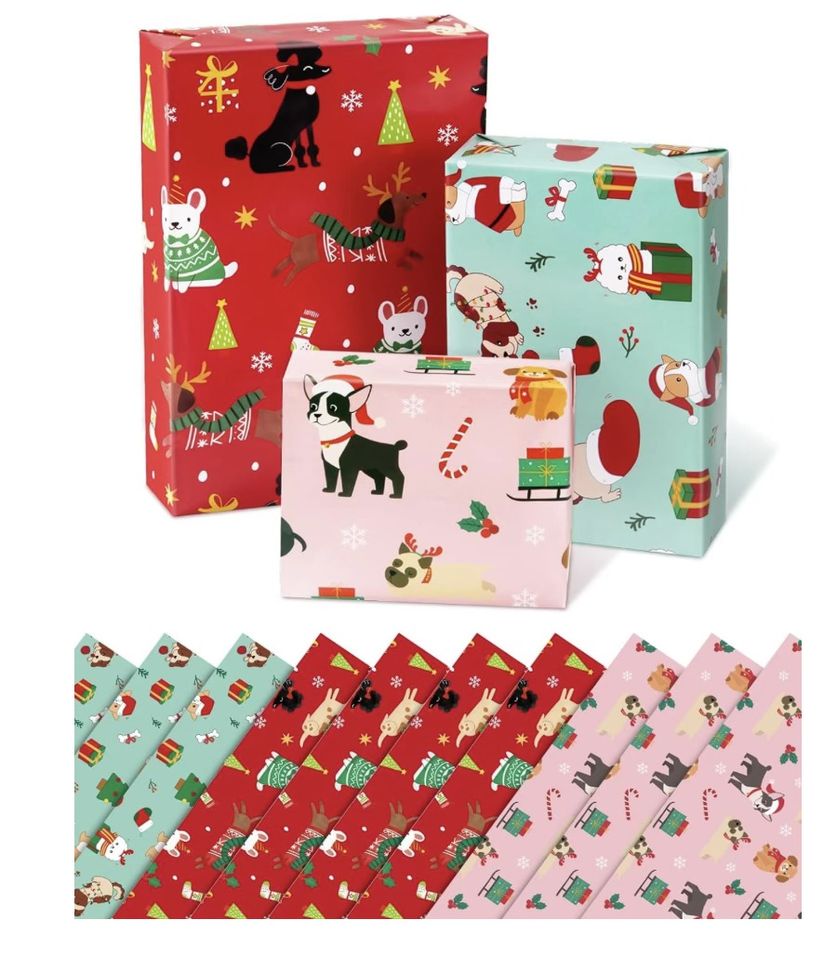 holiday wrapping paper
