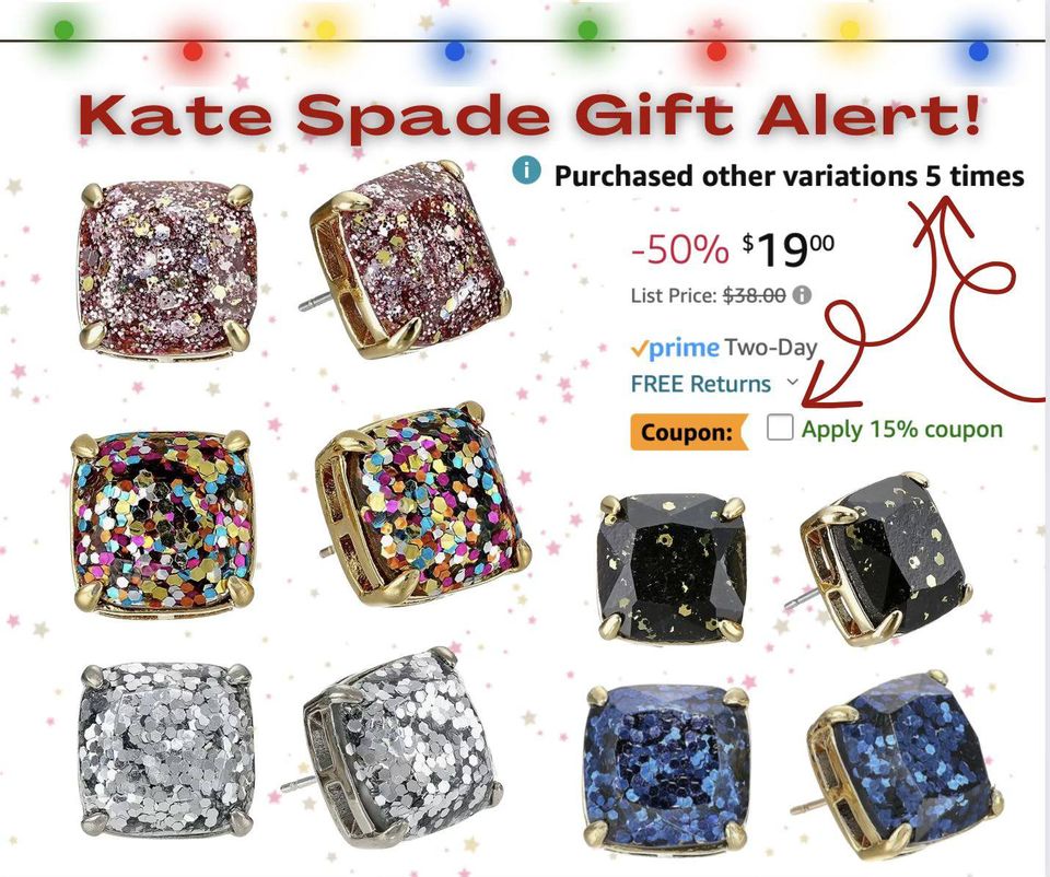Kate Spade earring