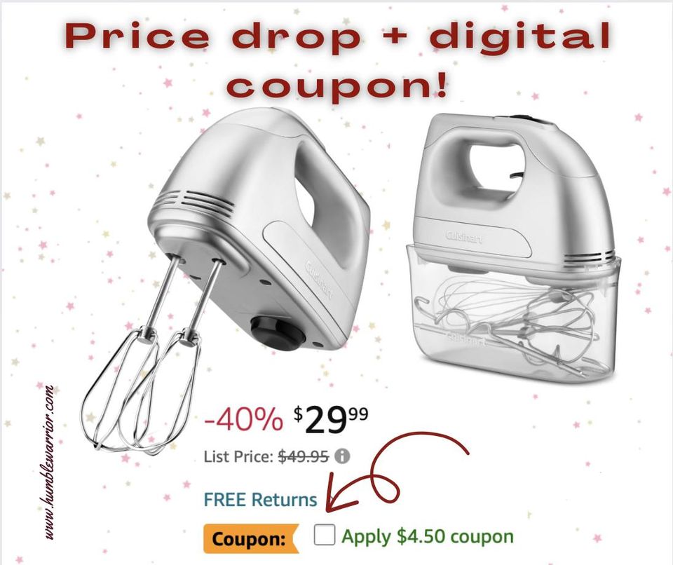 Cuisinart Power Advantage 7-Speed Hand Mixer