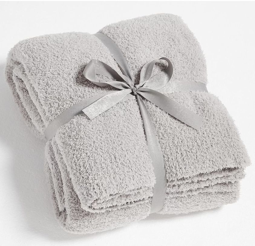 cozy knit blanket