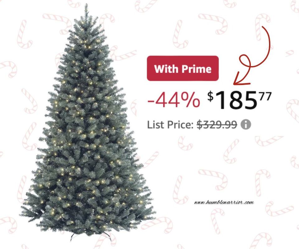 National Tree Company Pre-Lit Artificial Full Christmas Tree