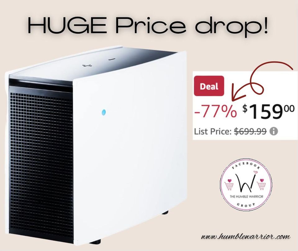 BLUEAIR Pro Air Purifier for Allergies Mold Smoke Dust