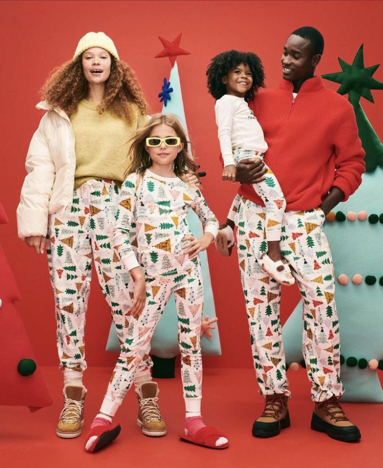 Today at Old Navy! Score holiday pajamas for the family
