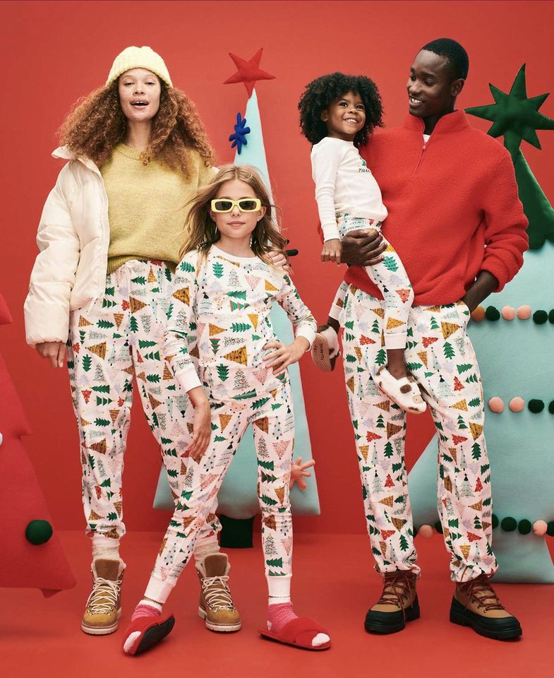 Today at Old Navy! Score holiday pajamas for the family