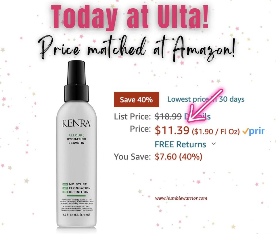 Kenra AllCurl Hydrating Leave-In spray