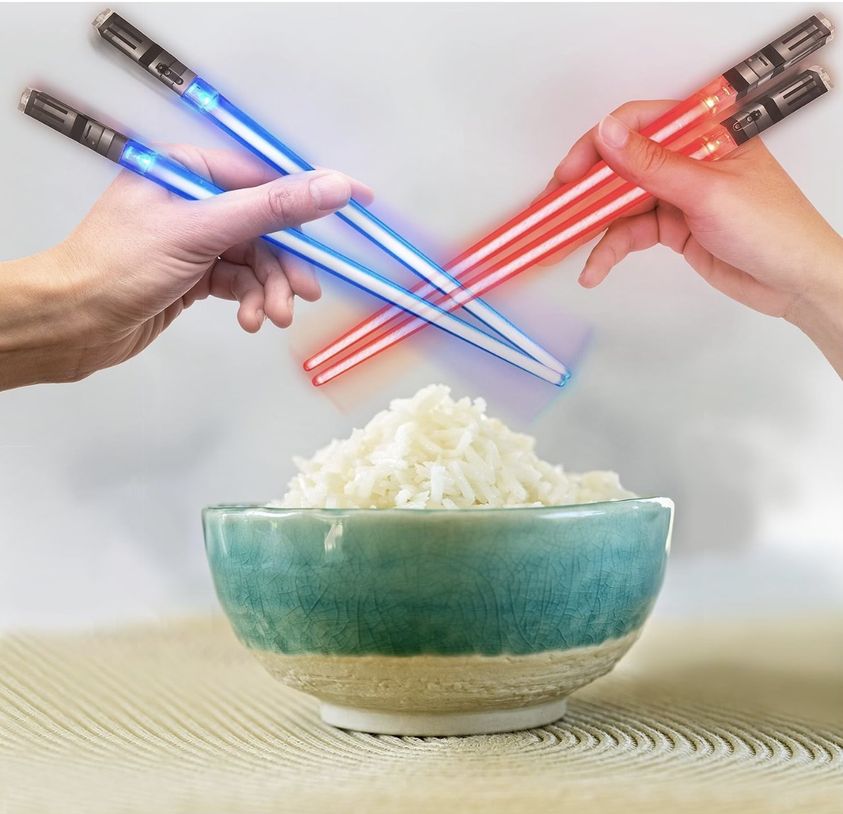 Lightsaber Chopsticks