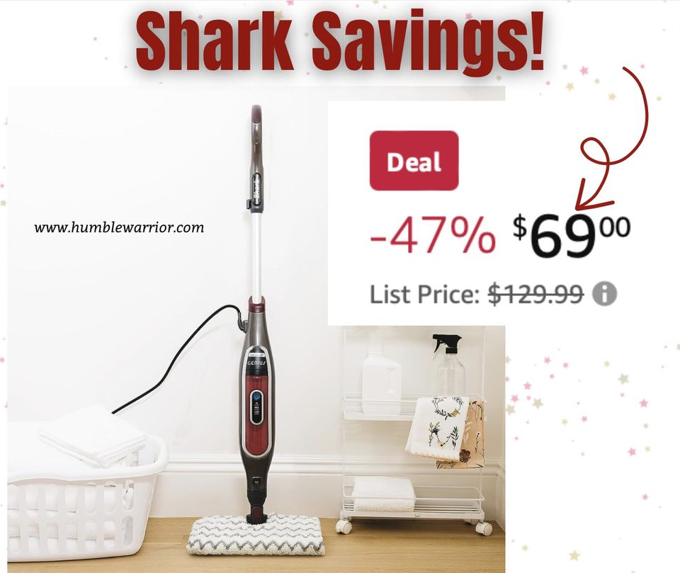 Shark S5003D Genius Hard Floor Cleaning System Pocket Steam Mop