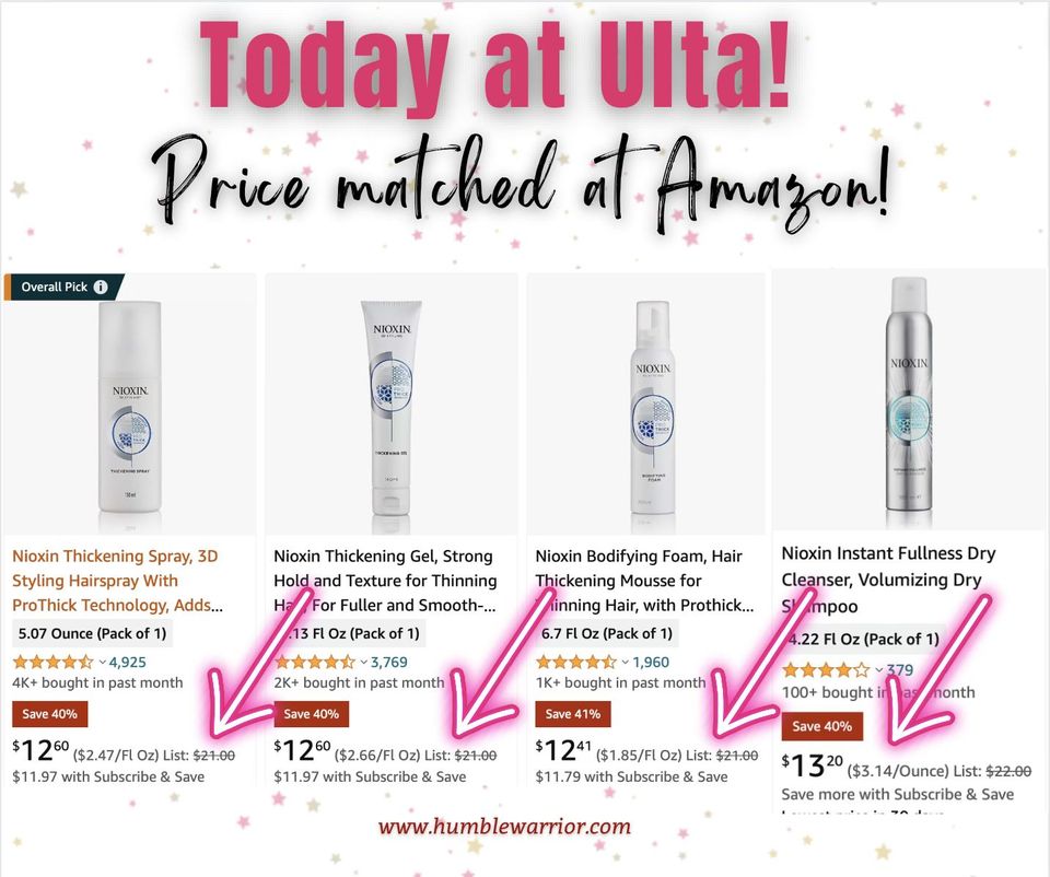 TONS of fantastic haircare on sale at Ulta