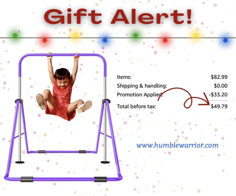 folding gymnastics bars,