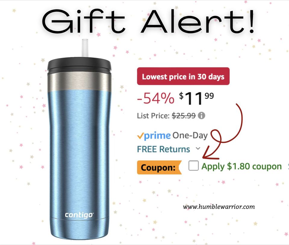 Contigo Uptown Dual-Sip Stainless Steel Tumbler