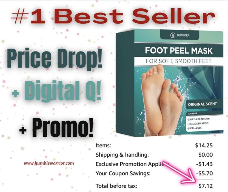 DERMORA Foot Peel Masks