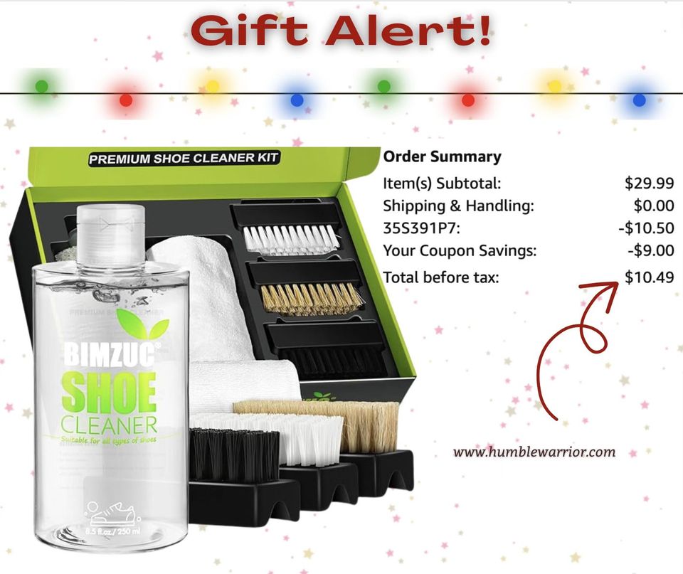 sneaker cleaning set