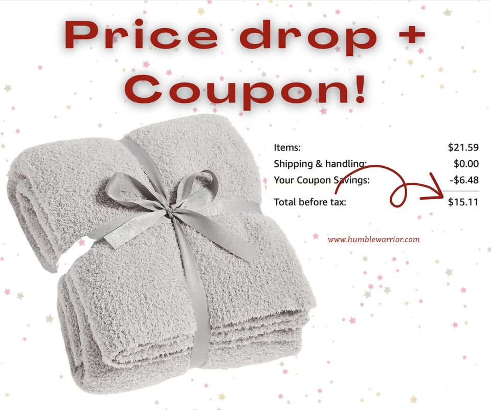cozy knit blanket