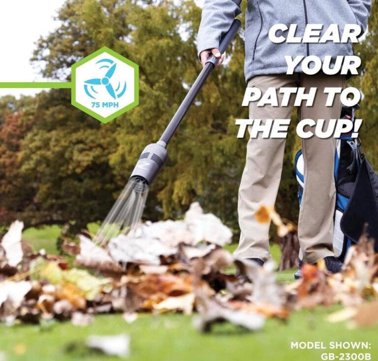 ZoomBroom Golf Breeze – Lightweight Cordless Stick Blower
