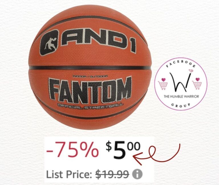 AND1 Fantom Rubber Basketball