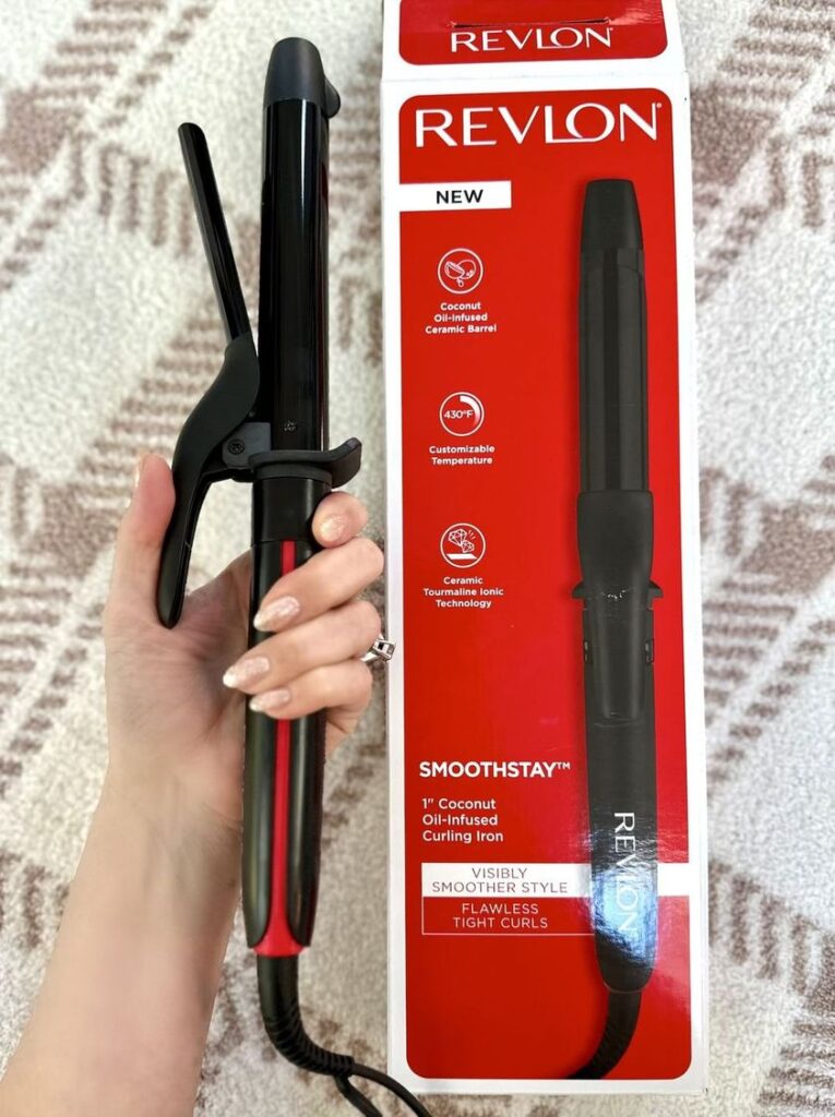 Revlon SmoothStay Coconut Oil-Infused Curling Iron