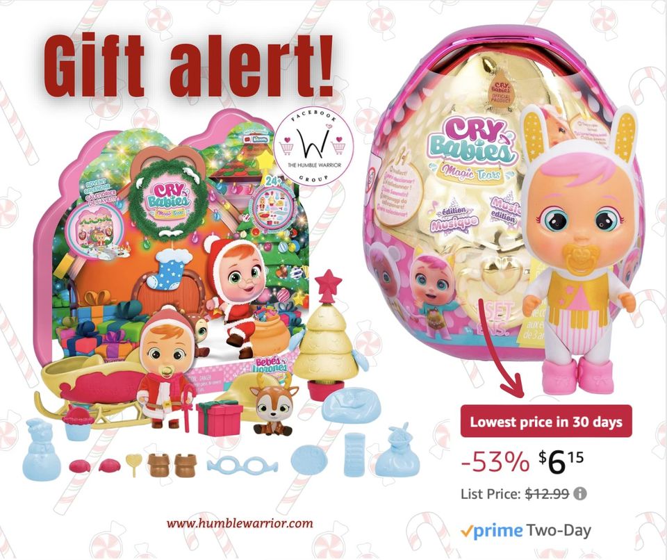 Cry Babies Magic Tears – Claus’s Advent Calendar