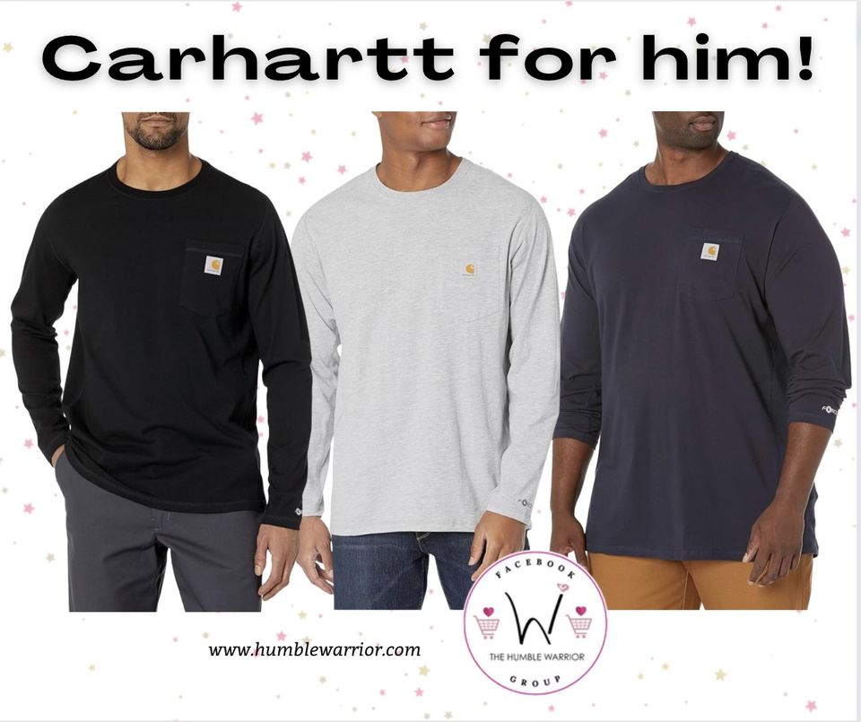 Carhartt Men’s Force Relaxed Fit Midweight Long-Sleeve Pocket T-Shirt