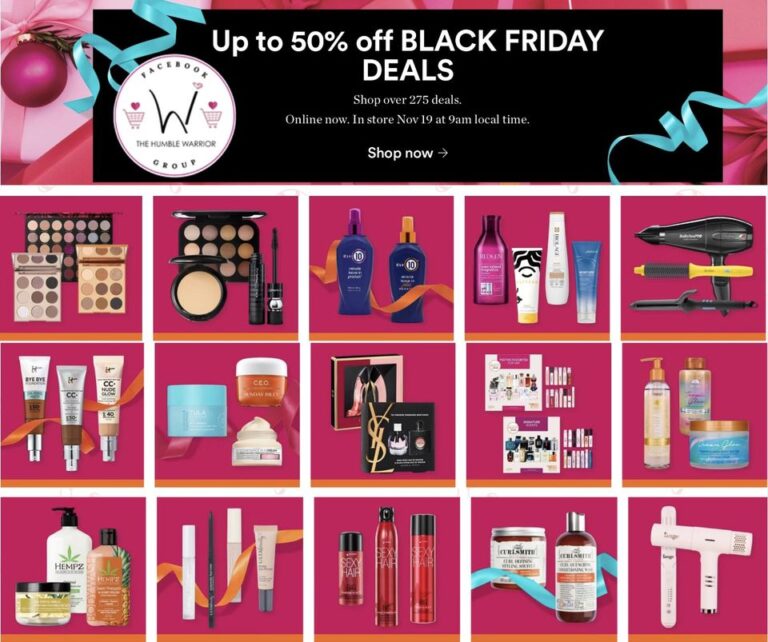 Ulta fans! BLACK FRIDAY STARTS NOW!