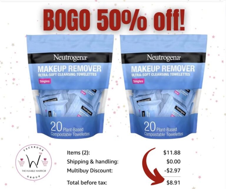 Neutrogena Makeup Remover Wipes Singles