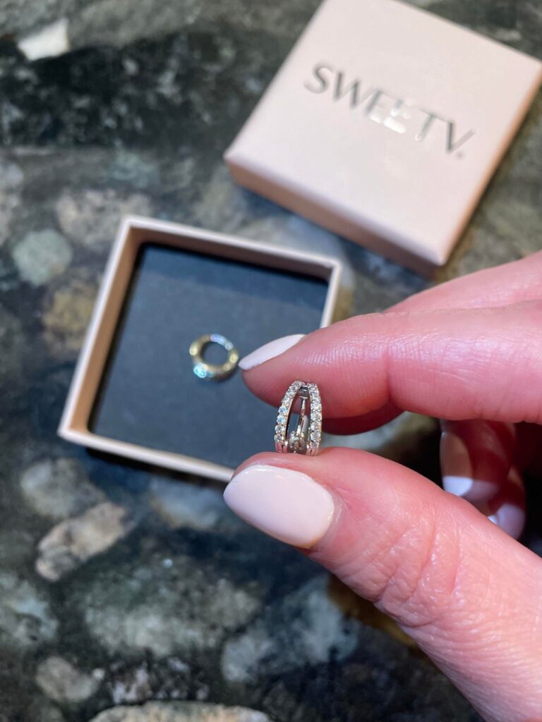 SWEETV 8mm Huggie Hoop Earrings