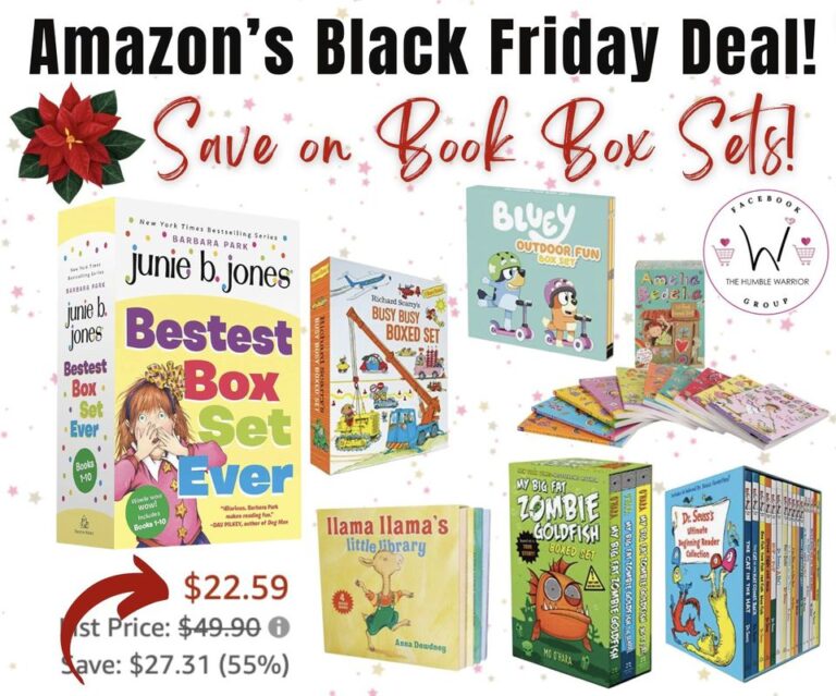 Save on book boxed sets for kids and adults!