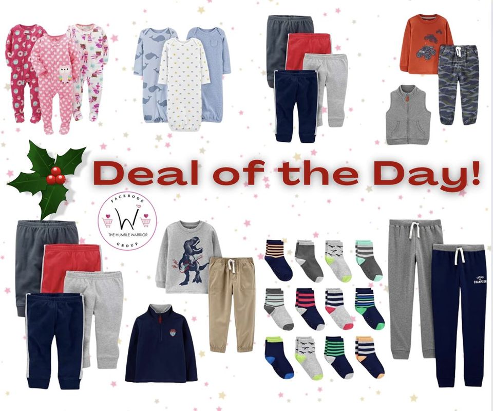 kids apparel from Simply Joys by Carter’s, Amazon Essentials and more!