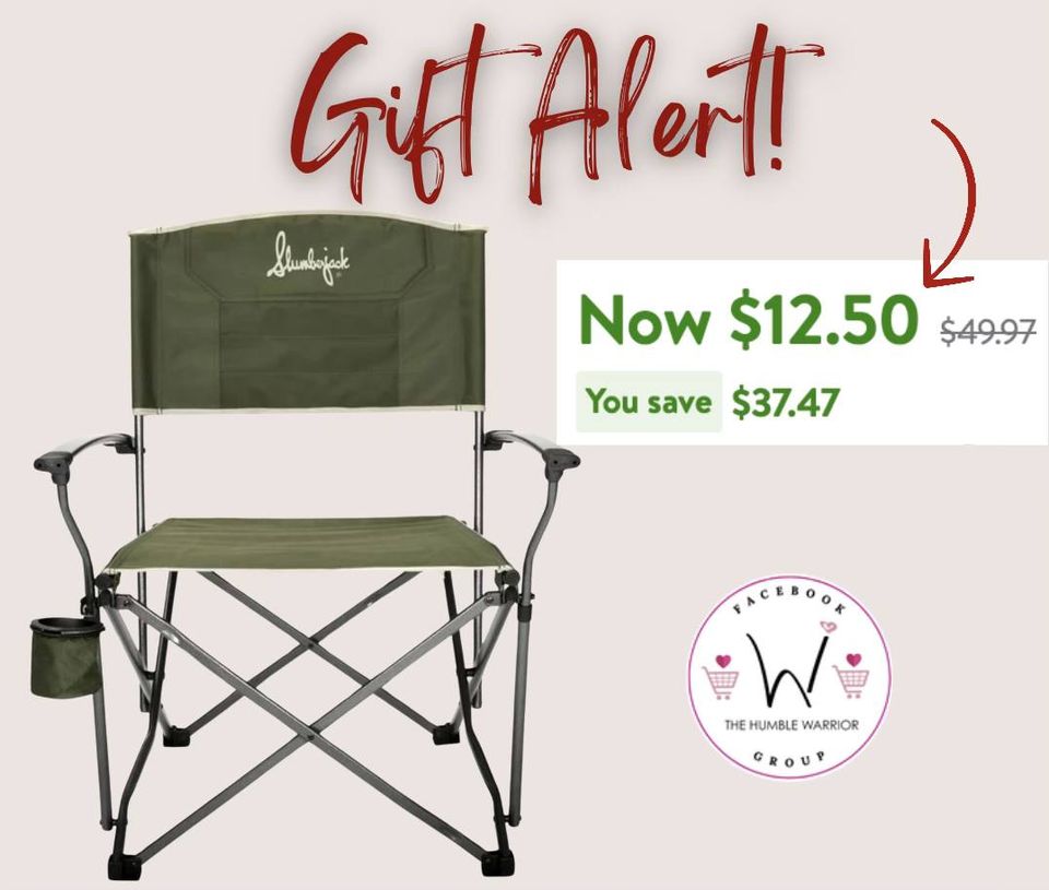 Slumberjack Lone Mesa Quad Folding Adult Director’s Chair