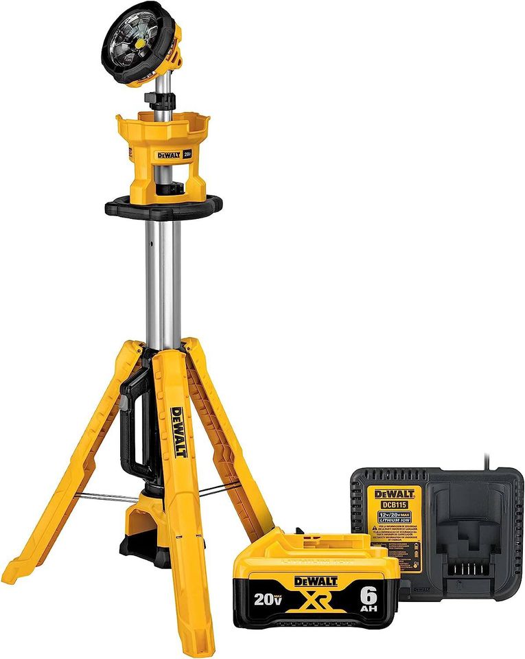 DEWALT 20V MAX* LED Work Light, Tripod Base