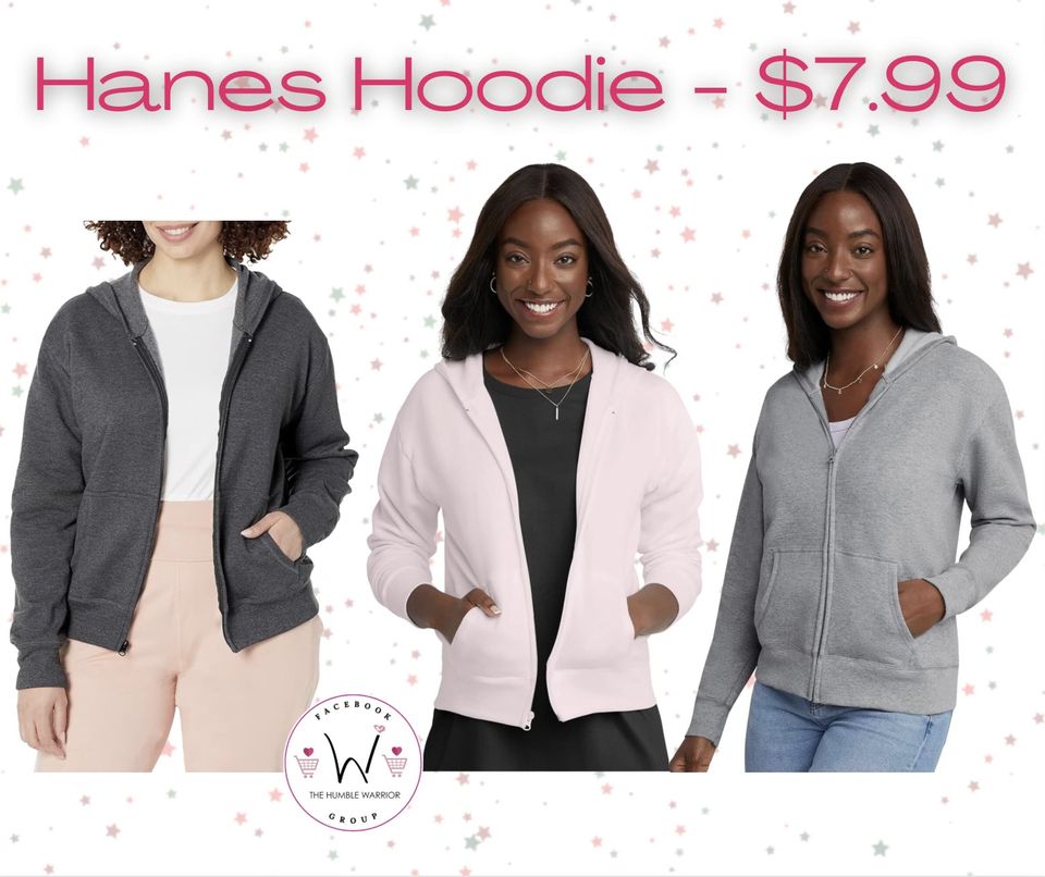 Hanes, Ecosmart Fleece Full Hoodies for women