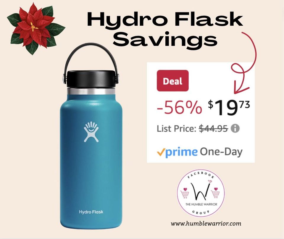 Hydro Flask Stainless Steel Wide Mouth Water Bottle