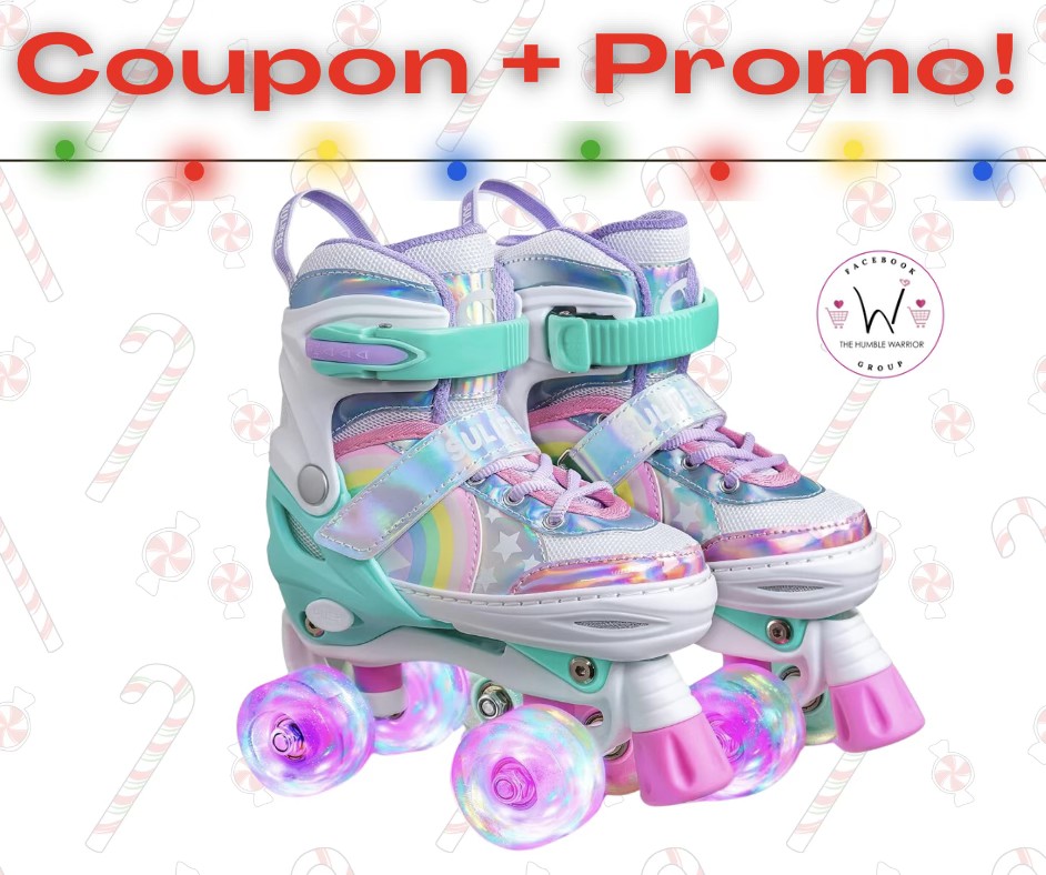 youth roller skates are on today
