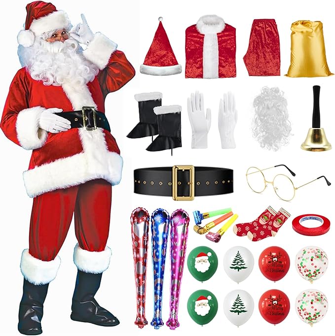 Santa Claus Costume for Men