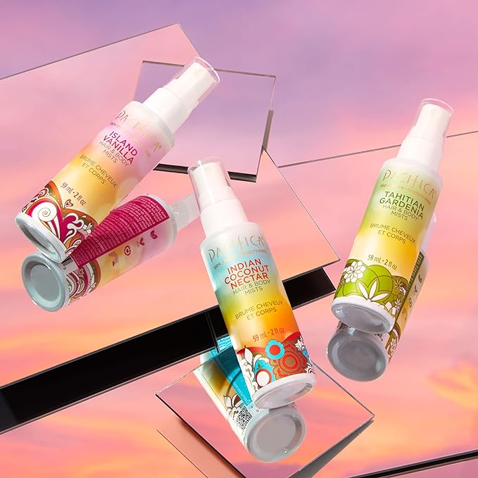 Pacifica Wanderlust Hair Perfume & Body Spray Trial Set