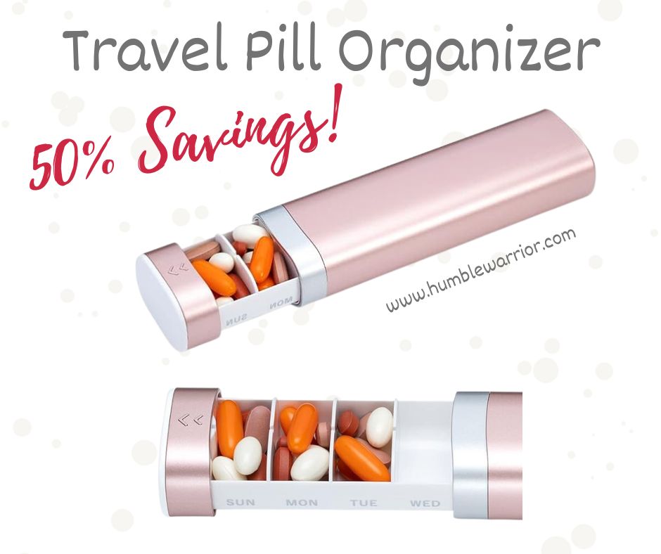Travel Weekly Pill Organizer