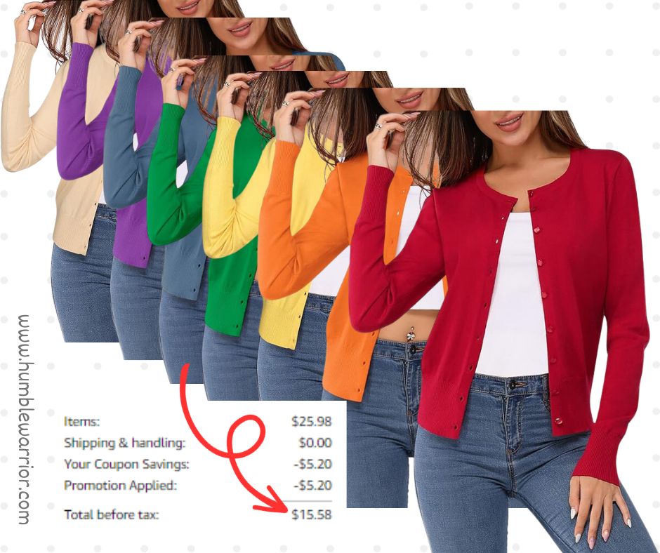 Newshows Classic Cardigan Sweater