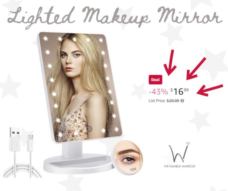 COSMIRROR Lighted Makeup Vanity Mirror