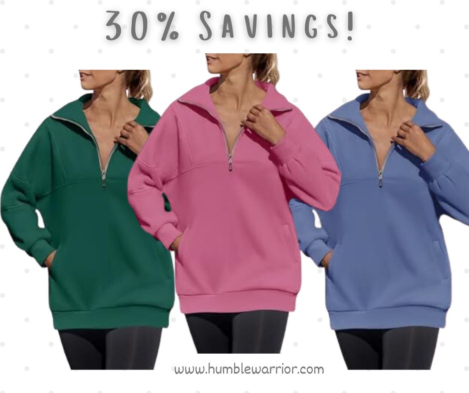 ZESICA Half Zip Sweatshirt