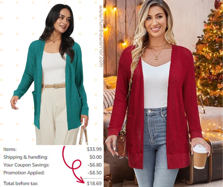 STYLEWORD Cardigan Sweater