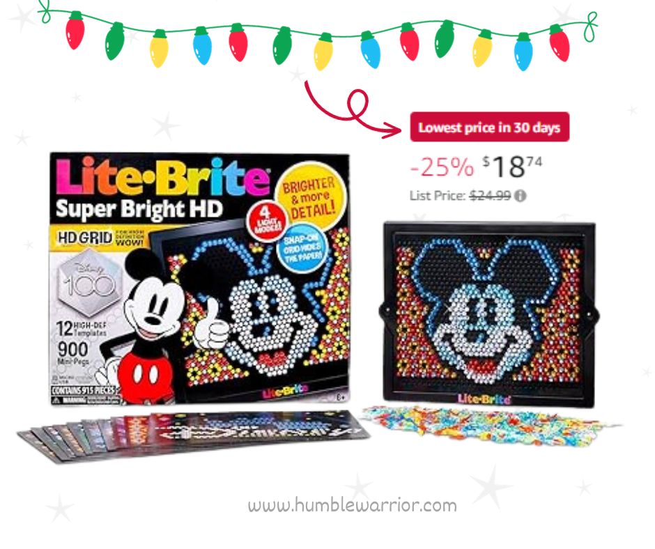 Lite Brite Disney Special Edition