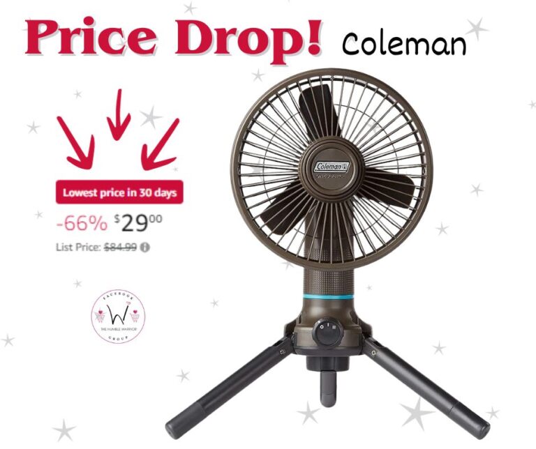 Coleman OneSource Rechargeable Camping Fan