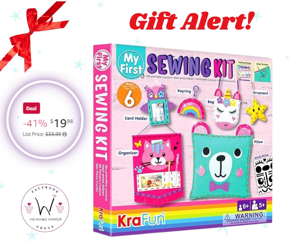 KRAFUN My First Sewing Kit