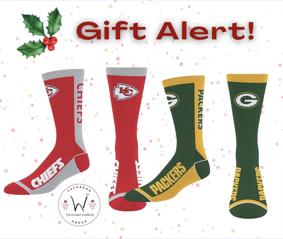 For Bare Feet MVP NFL Crew Sock