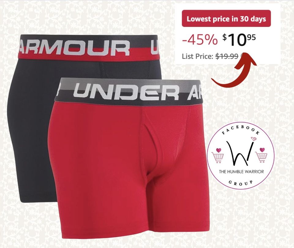 Under Armour Boys’ Performance Boxer Briefs