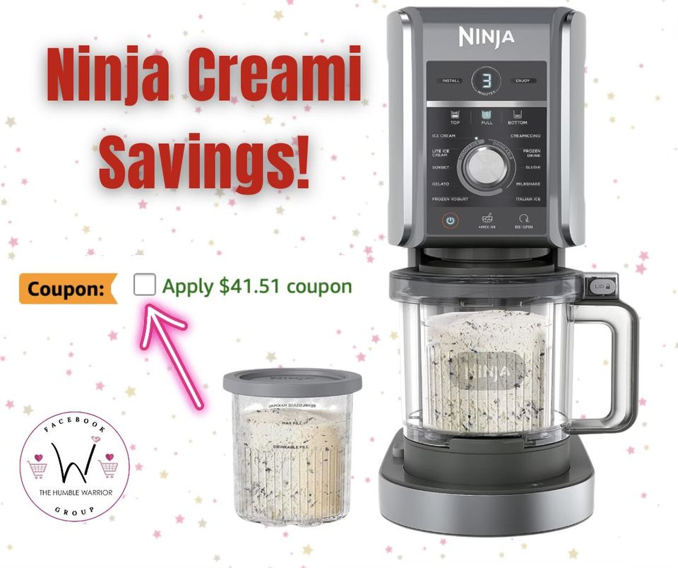 Ninja CREAMi Deluxe 11-in-1 Ice Cream & Frozen Treat