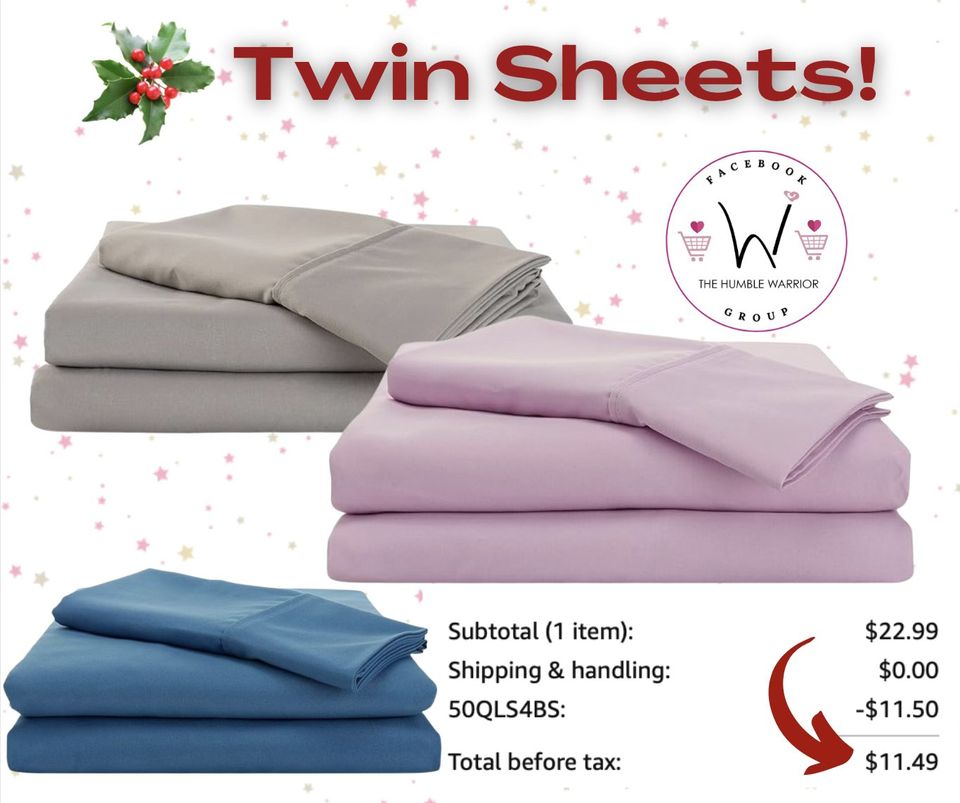set of twin sheets